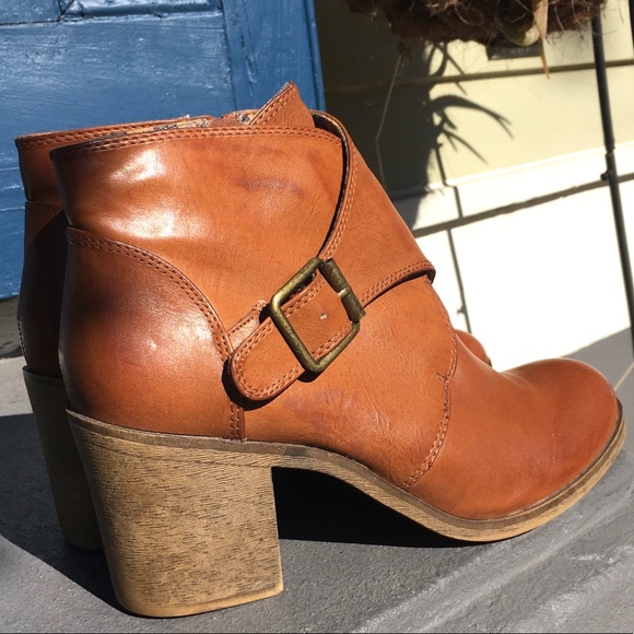 Rock & Candy Vegan Leather Wrapped Buckle Booties - Picture 3 of 13